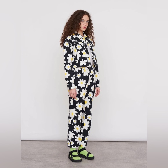 Lazy Oaf Pushing Daisies Unisex Pants - Picture 2 of 4